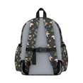 thumbnail image 3 of Mushroom and Moon Black Pattern Cute School Backpack with Padded Back and Adjustable Shoulder Straps 13.4"x11"x4.7", 3 of 5