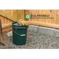 thumbnail image 2 of United Solution ECOSense 5 Gallon Bucket, Heavy Duty, Comfortable Handle, Perfect for on The Job, Home Projects, or Cleaning; Made from 90% Recycled Materials.100% Recyclable (Pack of 3), 2 of 8