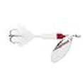 thumbnail image 3 of Yakima Bait Wordens 216-WHR Queue de Coq à Roues Alignées, 3 1/2 Pouces, 1/2 oz, Blanc Rouge, 3 of 3