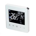 thumbnail image 1 of Thermostat Électrique, Affichage Programmable Thermostat Installation Facile Écran LCD pour Hôtel Blanc avec WiFi, 1 of 7
