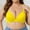 Yellow, variant on Busydd Womens Bras with Underwire High Support Lift Push up Bra Oversized Solid Color Everyday T Shirt Bra XL