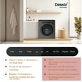 thumbnail image 3 of Dessiz Compact Laundry Dryer - Grey, 3 of 7