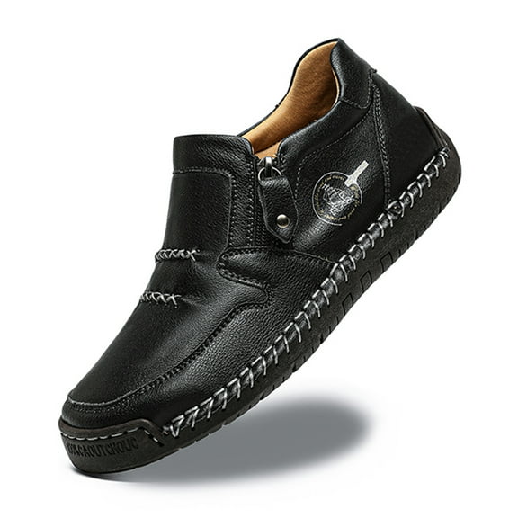 Womens Shoes,Comfortable Orthopedic Sneakers Handmade Leather Orthopedic Comfy Shoes Soft Comfort On Loafers,Shoes for Women,Black,8.5