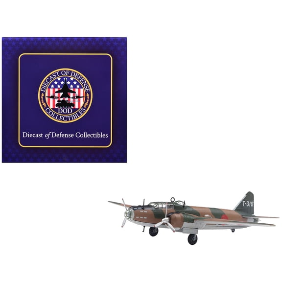 Mitsubishi G4M1 Type 1 Aircraft "Imperial Japanese Navy" 1/144 Diecast Model by Diecast of Defense