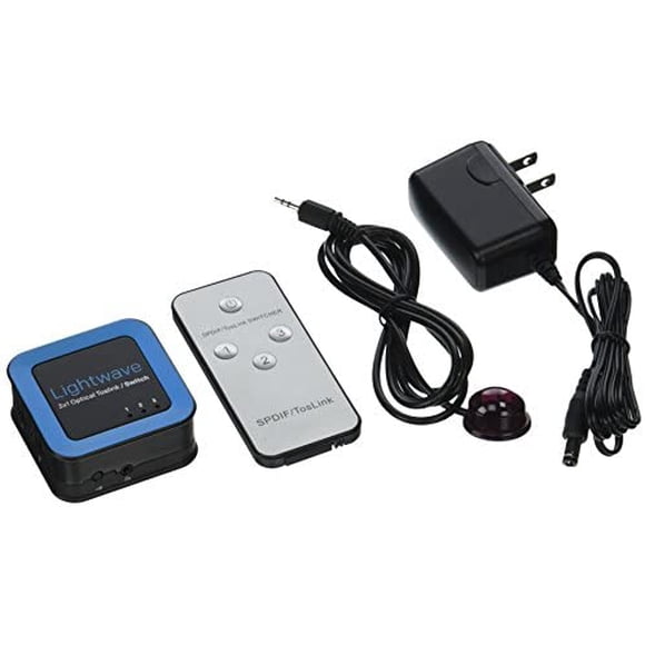 Sewell Direct SW-30537 Interrupteur Optique 3x1 avec Télécommande