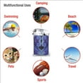 thumbnail image 6 of YFYANG Adult Microfiber Quick Dry Bath Towels, Purple Tie-Dye Art Beach Towel, Home Camping Travel Essentials, 31.5" x 63", 6 of 9