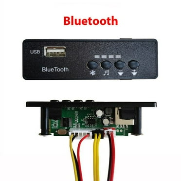 Music Chip For Kids Electric Car, 12V Bluetooth, USB Interface, Display Battery (No.6 12V Bluetooth