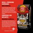 thumbnail image 3 of Fire Department Coffee Skull-Crushing Espresso, Dark Roast Premium Ground Coffee, 340g, 3 of 8