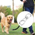 thumbnail image 3 of Cable de tracción giratorio de acero inoxidable para equipaje deportivo y seguridad de mascotas, color plateado, 3 of 8