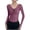 Purple07, variant on Womens Tops Dressy Casual Solid V Neck Front Drawstring Ruched Long Sleeve Yoga Top with Bra Pads, Slim Stretch Shirts, Thumb Hole Cuff Sports Blouse Cute Tops for Women