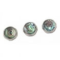 thumbnail image 5 of 3 Pieces Alloy Shell Inlays Trumpet Finger Buttons Brass Instrument Accessories, Shell, 5 of 6