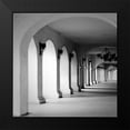 thumbnail image 2 of Berzel, Erin 15x15 Black Modern Framed Museum Art Print Titled - El Prado Square I, 2 of 5