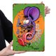 thumbnail image 5 of Hojalata Rectangular Likrtyny 20*30 Cm Plano Serie Caligrafía y Pintura Rat Fink, 5 of 9