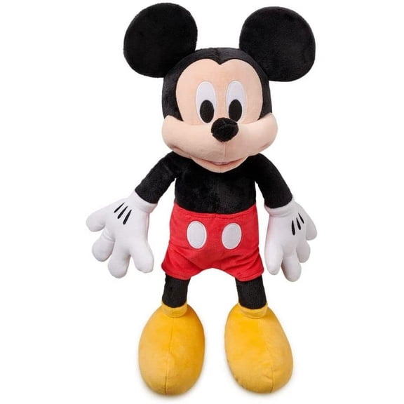 Large Disney Mickey Mouse Soft Plush Toy for All Ages - 25in