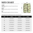 thumbnail image 3 of Pofeuu Twig Sloth Print Men's Soft Woven Elastic Waistband Sleep Pajama Short-3X-Large, 3 of 6