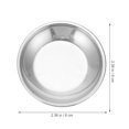 thumbnail image 2 of SHISUYAN Plat de Couleur en Acier Inoxydable Adultes 10 Pcs 2.4x2.4x0.4 Po, 2 of 8