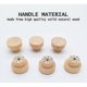 thumbnail image 3 of 20 Pieces Wood Cabinet Handles Round Natural Wood Knobs Wood Cabinet Knob Wood Door Knob Drawer Knob Suitable For Cabinet Drawers Cabinets Dressings K, 3 of 5