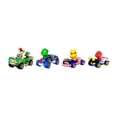 thumbnail image 3 of Vehículo de Juguete Hot Wheels Mario Kart Paquete de 4 con Baby Mario exclusivo, 3 of 4