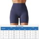 thumbnail image 3 of Pantalones Cortos De Yoga Pantalones cortos casuales para mujer Elástico Cintura alta Levantamiento de cadera para deportes de gimnasia (M Azul oscuro), 3 of 8