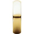 thumbnail image 3 of 5mm Half Round Band in 18k Yellow Gold - Size 8, 3 of 9