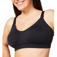 thumbnail image 4 of Cake Maternity Women's Maternity and Nursing Rock Candy Luxury Seamless Contour Bra (with removable pads), Black, Small, 4 of 6