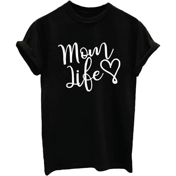 LOOKFACE Women Funny Graphic T Shirt Cute Short Sleeve Tees Tops100%cotton