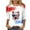 Style 6, variant on GERsome 4th of July Tops for Women 3/4 Sleeve American Flag Shirts Crewneck Loose Fit Tshirts USA Patriotic Graphic Summer Tees S-2XL