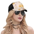 thumbnail image 5 of Disketp Cute Bee Gnome Print Trucker Hat Men Women - Mesh Baseball SnapBack Cap, 5 of 7
