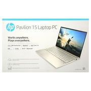 HP Pavilion 15.6 FHD Touch, Intel Core i5-1135G7, 8GB RAM, 512GB SSD, Lunar Gold, Windows 10, 15-eg0050wm