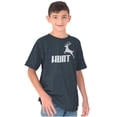 thumbnail image 5 of Hunt Buck Deer Hunting Season Crewneck T Shirts Boy Girl Teen Brisco Brands XS, 5 of 6