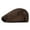 Brown, variant on Men Newsboy Duckbill Flat Hat Golf Cabbie Ivy Painter Adjustable Winter Warm Cap