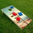 thumbnail image 2 of Cornhole Board Wraps and Decals for Boards Set of 2 Skins Professional Vinyl Covers Sticker Cornhole Wraps Stickers Island Directional Signs Beach House Cornhole Skins Cornhole Wraps for Boards, 2 of 6