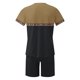 thumbnail image 3 of Pantalones Elásticos de la Cintura de los Hombres de la Impresión de los Pantalones Cortos Delgados Deportivos, Cuello Redondo de la Blusa de Manga Corta, 3 of 5