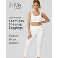 thumbnail image 2 of SlimMe Women's High-Waist Control Seamless Shapewear Leggings - Womens - Female, Medium, White, 2 of 12