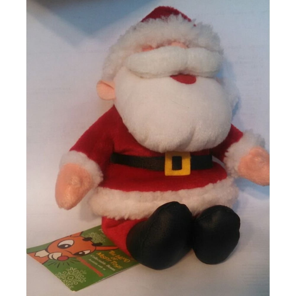 Rudolph 7" Plush Santa Claus CVS Bean Bag - Retired, 7 tall By Island ...