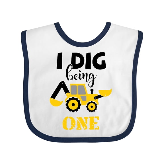 Inktastic I Dig Being One Boys Baby Bib