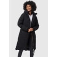 thumbnail image 5 of Marikoo Women's Knee-Length Quilted Winter Jacket with Hood - Benikoo, 5 of 8