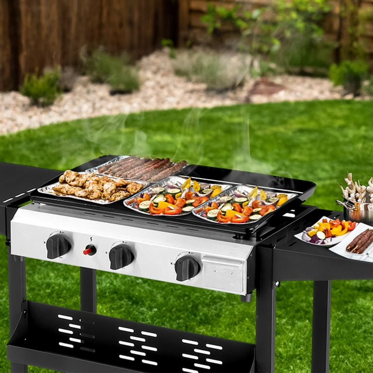 Griddle Cooking Propane Griddles For Outdoors Bbq Grill Best