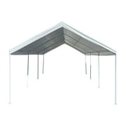 Caravan Canopy 26.00 x 12.00 x 9.18 Ft White Carport