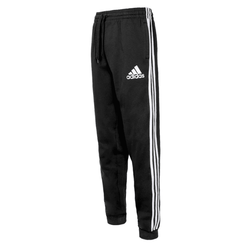 black adidas joggers