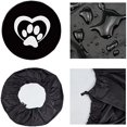 thumbnail image 5 of Polyester Tyre Cover with Contraction Band Flat Round with Pattern Heart Pattern 700~750mm, 5 of 9