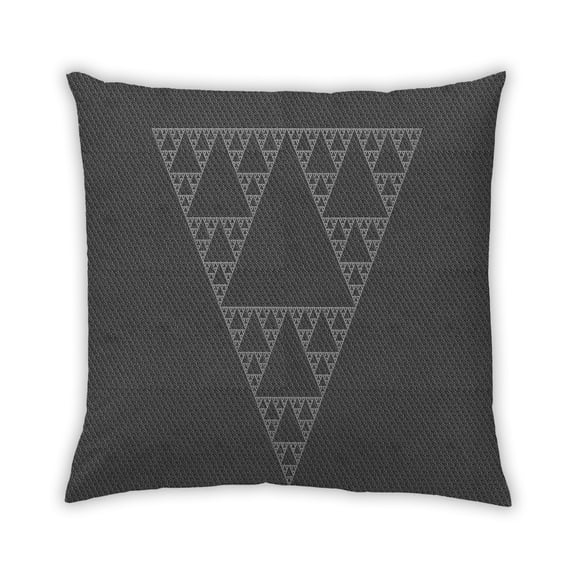 Ahgly Company Outdoor Square Contemporary Throw Pillow, 18 inch by 18 inch