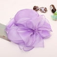 thumbnail image 3 of CoCopeaunt New Retro Organza Top Hat Wedding Dress Hat Woman Summer Beach Large-Brimmed Gauze Sun Hat, 3 of 6