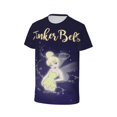 thumbnail image 5 of Kids 3D Graphic Tinker Bell T-Shirts, Novelty Shirts Crewneck Short Sleeve Tees for Youth Boys Girls, 5 of 8
