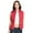 Red, variant on Ma Croix Womens Solid Quilted Zip Up Padding Vest Jacket