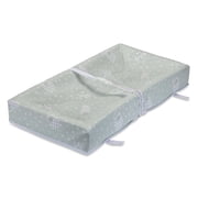 LA Baby 4-Sided Square-Corner Waterproof Diaper Changing Pad with Easy to Clean Cover, Sage Green