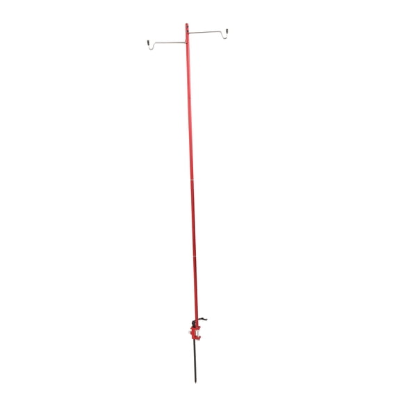 Support de Lampe Portable, Lanterne Compacte pour Camping Pique-Niques Rouge, Noir, Bleu