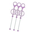 thumbnail image 4 of KLKCMS 3 Pieces Beadable Keychain Bars Make Your Own Keychain Rings for Friend Gift, 4 of 9