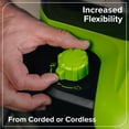 thumbnail image 4 of Greenworks 60V Hybrid 1800 PSI 1.2 GPM Cold Water Pressure Washer with (2) 4Ah Batteries & Charger 5129102, 4 of 20