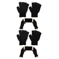 thumbnail image 2 of Thinsony Cotton Women Fingerless Mittens For Winter Soft And Comfortable Outdoor Activities Practical 2Set, 2 of 6